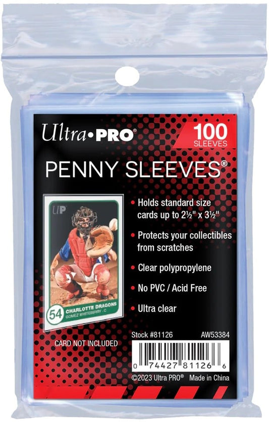 100 pack soft sleeves